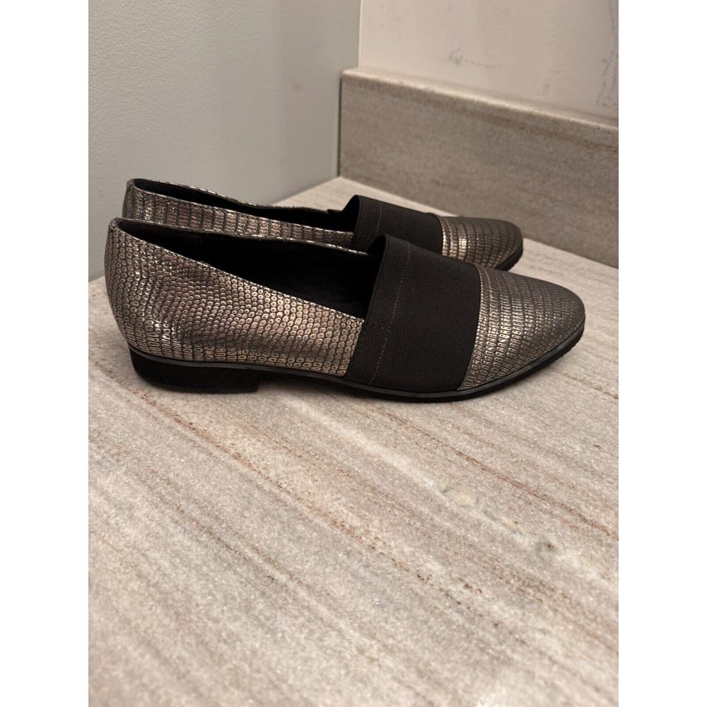 Walking Cradles Bandeau Size 9M Its A Matter If Fit Gold Snake Print Flats‎